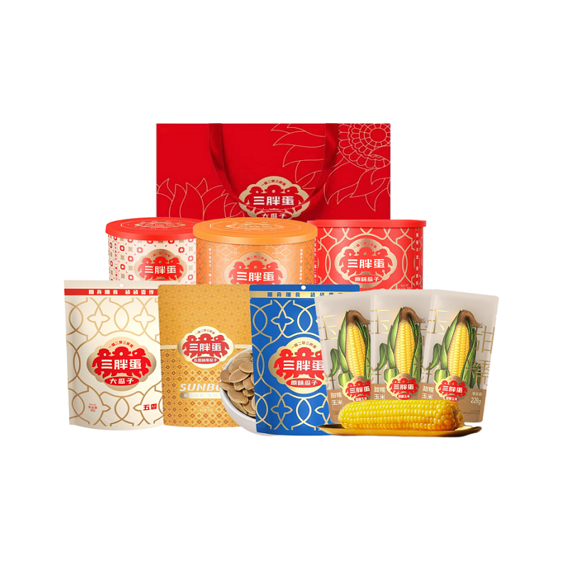 三胖蛋全家福礼包1757g